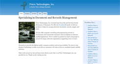 Desktop Screenshot of prevo.com